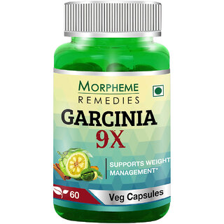 Morpheme Remedies Garcinia 9X For Weight Management 60 Veg Caps