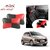 Auto Addict Square Red Black Neck Rest Cushion Pillow Set Of 2 PcsFor Hyundai Santro New 2018