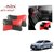 Auto Addict Square Red Black Neck Rest Cushion Pillow Set Of 2 Pcs For Renault Scala