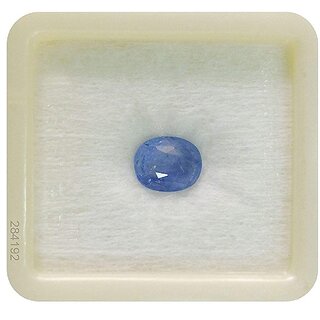                       Loose Gemstone Blue Sapphire (Neelam) 6.00 Ratti Lab Tested Natural Good                                              