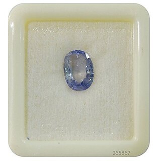                       Bhairaw gems 6.50 Ratti Blue Sapphire Neelam Certified Natural Gemstone A+                                              