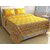 SmilingDecor Beautiful Cotton Queen Size Double Bedsheet With 2 Pillow Covers