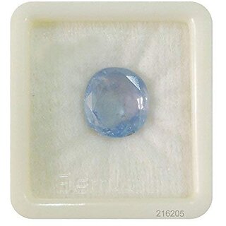 Neelam Stone 6.50 Ratti Original Certified Natural Blue Sapphire Gemstone