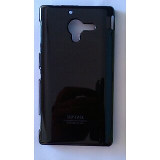                       Sony Xperia ZL hard sgp case - black                                              