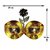 Decorative Eye Shaped Metal Wall Sconce with 2 Nos Tealight/Metal Wall Hanging Tealight Candle Holder Decorative Candle