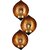 Decorative Eye Shaped Metal Wall Sconce with 3 Nos Tealight/Metal Wall Hanging Tealight Candle Holder Decorative Candle