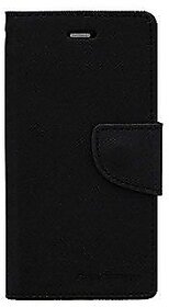 Mercury Goospery Fancy Diary Wallet Flip Cover for VIVO Y55L -Black