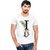 Canis I love you  |Trendy| Round / Crew Neck Men's White Printed T-Shirt