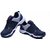 Birde Navy Blue Canvas EVA Running Shoes For Men