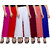 Omikka Women's Stretchy Malia Lycra Wide Leg Palazzo Pants Pack of 6 (Free Size)