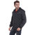 Urban Krew trendy detachable sleeve fur lined casual jacket UK - 026