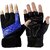 JMO27Deals Gym Gloves/Sports Gloves/Fitness Gloves/Training Gloves/Weight Lifting Gym  Fitness Gloves(Blue Black)