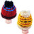 Kids Stylish Winter Cap/ Woollen Cap 2 Pair (Red,Biege)