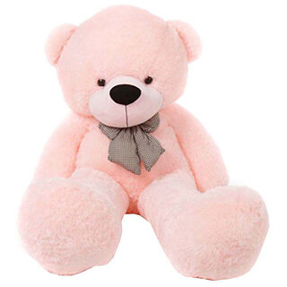 Ashgo 3 feet pink teddyhug able teddy / soft teddy / plush teddy /imported teddy /birthday gift teddy - 85.79 cm (Pink)