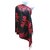 Varun Cloth House Womens Woollen Embellished floral Stole (vch5087, Black, Free Size)