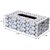 Creative Jack Abstract Print Grey Wooden Tissue Box