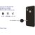Cellmate Exclusive Soft Matte Fabric TPU Protection Designer Mobile Back Case Cover For Redmi Note 6 Pro - Black