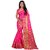 PEMAL DESIGNER Pink Embellished Banarasi Silk Saree With Blouse