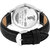 True Colors Round Dail Black Leather And Synthetic Strap Quartz Watch For Men