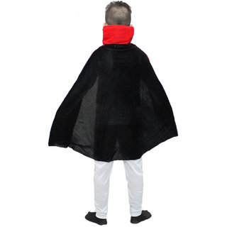                       Kaku Fancy Dresses Vampire Dracula Cape/Robe/Cloak,Halloween Costume For Kids Annual function/Theme Party/Competition                                              