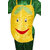 Kaku Fancy Dresses Mango Fruits Costume only cutout with Cap For Kids Annual function/Theme Party/Competition