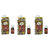 GaDinStylo set of 3, Rustic Sandalwood Highly Fragrance 5oz  Potpourri Bag with 10 ml Refreshing Oil Bottle/ Air Freshener / Home Fragrance . Ideal Gift for Weddings, Spa, Meditation