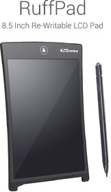 Portronics POR-628 Portable RuffPad E-Writer 8.5 LCD Writing Pad Paperless Memo Digital Tablet Notepad Stylus Drawing H