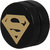 Golden SuperMan Black MAGNETIC 1 Pc. Earring Trendy MAGNET Both Side For Boys/Mens/Gents  (NO PEARCING)