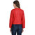 Raabta World Italian Red Faux Leather Jackets for Women's