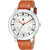 True Colors TC Brown Leather Men Analog Strap Quartz Watch For Men