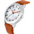 True Colors TC Brown Leather Men Analog Strap Quartz Watch For Men