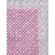 UniqChoice Pink Cotton Double Bedsheet With 2 Pillow Covers