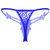 Psychovest Women's Sexy Lingerie Low Waist Lace Thong Panty Free Size