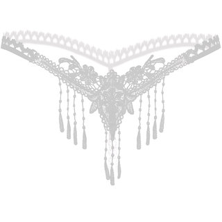 Buy Psychovest Women's Sexy Lingerie Low Waist G String Panty with Pearls  and Lace Strips Free Size Online @ ₹349 from ShopClues