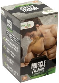 Nature Sure Muscle Charge Tablets for Men  1 Pack (60 Tablets)