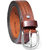 POLLSTAR Leather Belt for Men with Pin Buckle Full Grain Leather Belt (BT122BN)