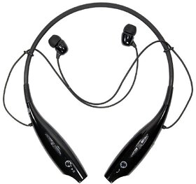 Shivsoft HBS-730 Bluetooth Stereo Headset for All Devices Black/White