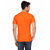 Funky Guys Orange Round Neck Slim Fit Tshirt