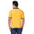 Funky Guys Yellow Differentcollor Slimfit Polo Neck Tshirt