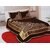 SHAKRIN Premium 500 TC Chenille Double Bedsheet with 2 Pillow Covers - Classic,  Design May Vary