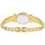 New Italian Designer Golden Plated Diamond Watch For Girl Watch - For Women