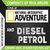 Nat Geo Adventure car stickers car exterior bumper graphics for Jeep Compass & Chrome Patrol Diesal stickers 5 Set SMALL