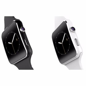 Style Maniac Z-4 Bluetooth Smart Watch Compatible With Android  Square Unisex Smart watch With Sim and With Bluetooth
