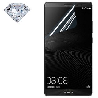 for Huawei Ascend Mate 8 PET Material Bright Diamond Screen Non-full Protective Film(Transparent)