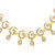Alloy Gold Plated Women Necklace Set by MFJ FASHION JEWELLERY