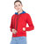 DELUX LOOK Red Casual Jackets For Women