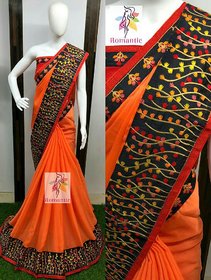 fashionable designer bridle chiffon saree with blouse piece