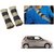 Auto Addict Car Seat Belt Cushion Pillow (Beige Black) -2 Pieces For Maruti Suzuki Swift Type-2(2011_2017)