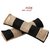 Auto Addict Car Seat Belt Cushion Pillow (Beige Black) -2 Pieces For Maruti Suzuki Swift Type-2(2011_2017)