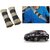 Auto Addict Car Seat Belt Cushion Pillow (Beige Black) -2 Pieces For Honda Amaze